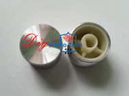 Plastic Insert Volume And Tone Control Knobs , Machined Aluminum Cool Potentiometer Knobs
