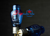 PSVANE COSSOR 300B Audio Stereo Vacuum Tubes Meshed Plate Blue Glass / Gold Pin / Metal Base WE300B 300B-98