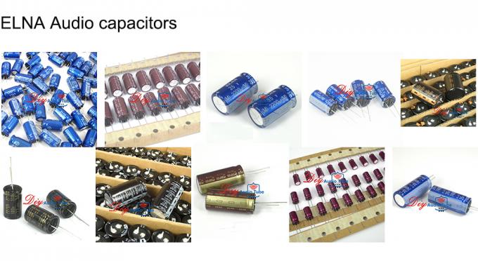 Condensateurs DE HAUTE FIDÉLITÉ argentés audio des condensateurs à mica de condensateurs électrolytiques 190PF 500V DIY